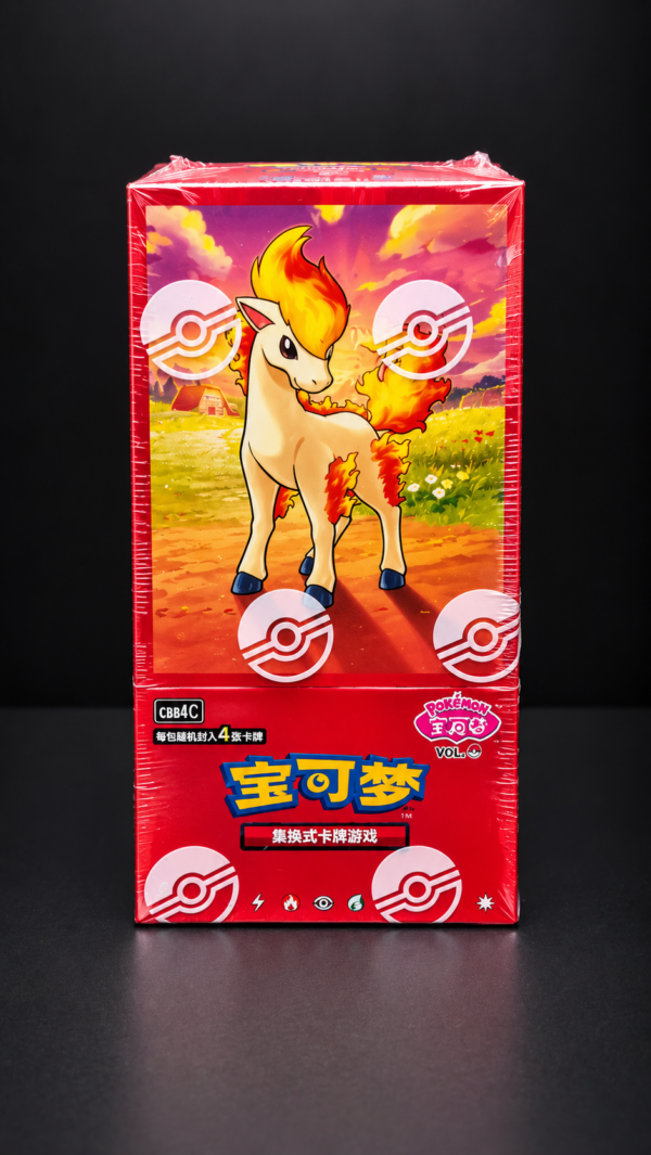 Oranje Pokémon Chinese Gem Pack Vol. 4 boosterbox CBB4C