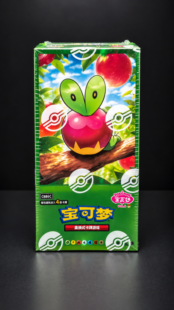 Groene Pokémon Chinese Gem Pack Vol. 6 boosterbox CBB6C